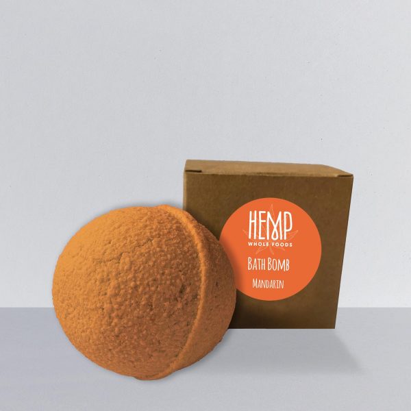 Hemp Bath Bomb - Mandarin